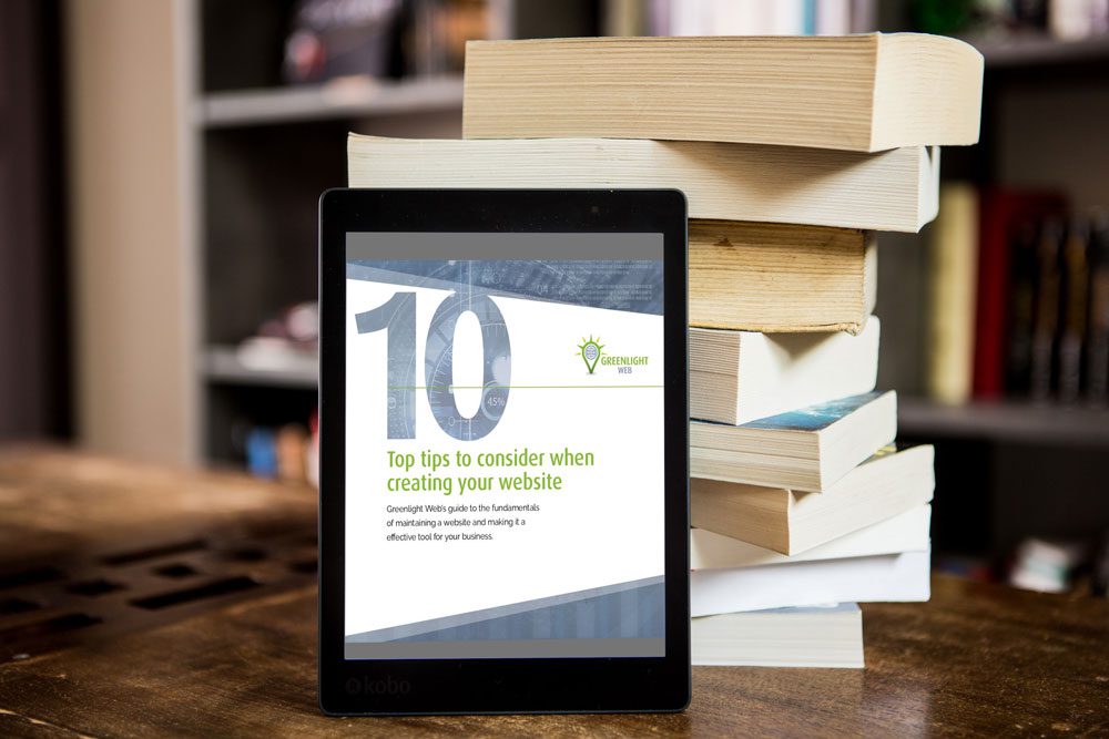 10 Top Tips Free eBook for Creating a Website