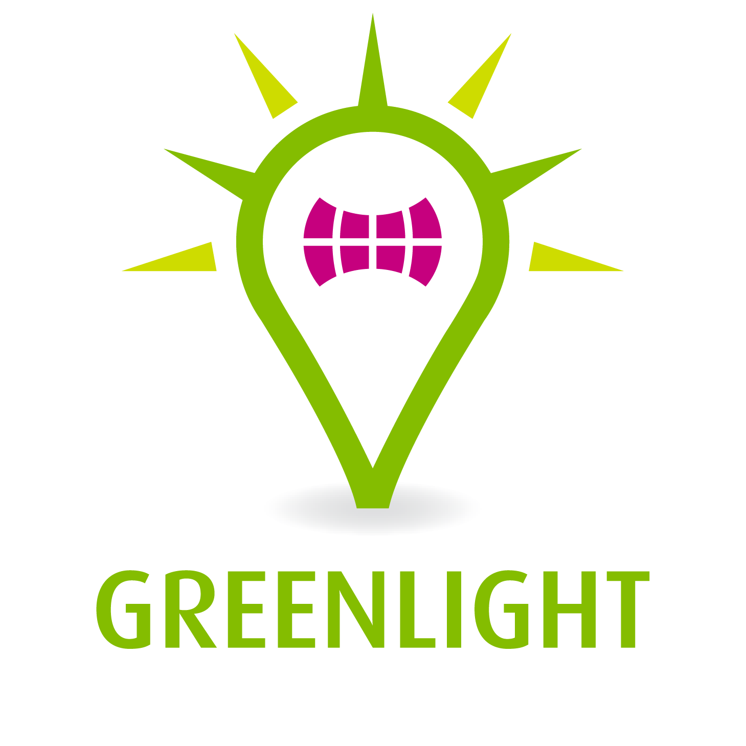 Greenlight Web Portrait - Alternate that sits on dark background