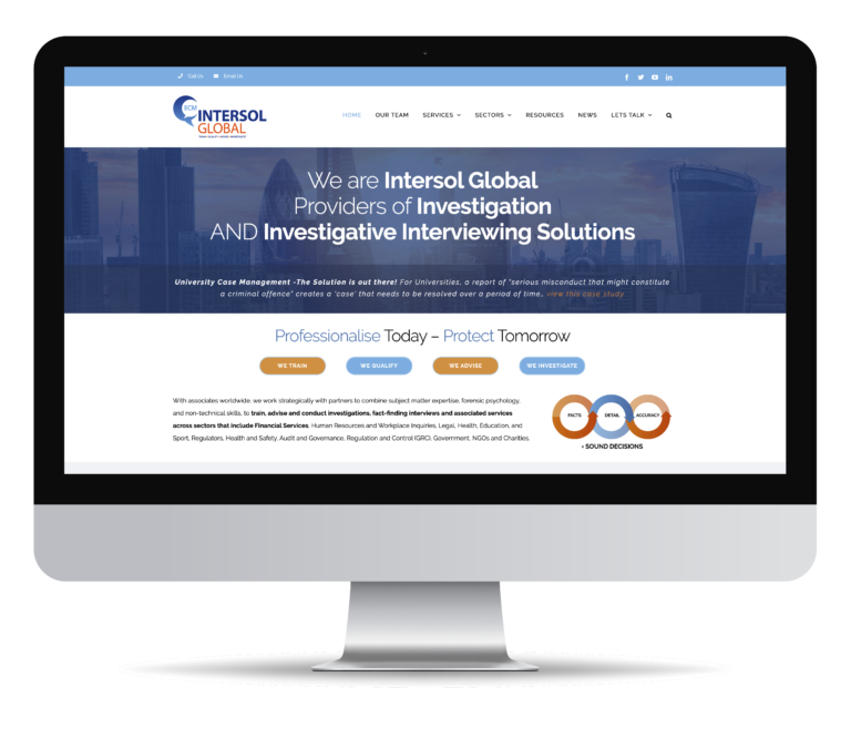 Intersol Global desktop