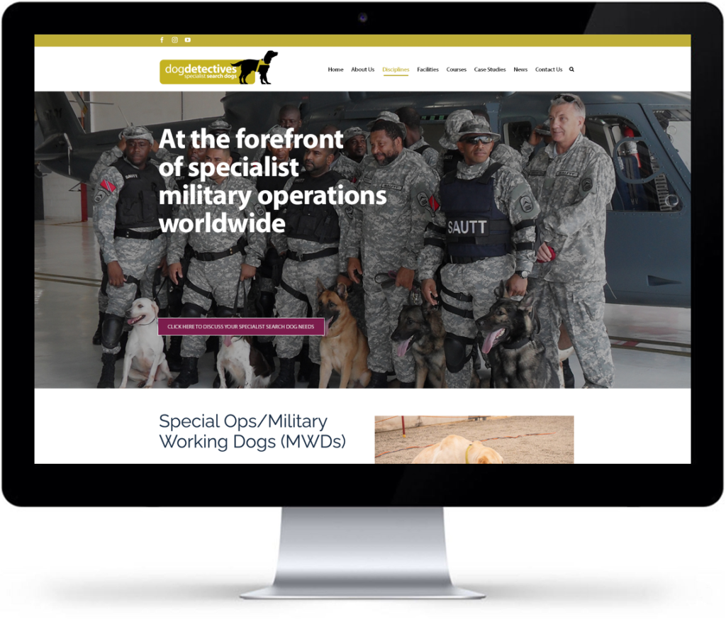 Dog Detectives - Specialist Search Dogs Dog Detectives desktop