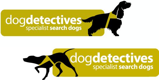 Dog Detectives logo process