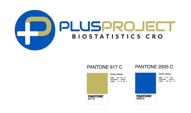 Plus Project logo process