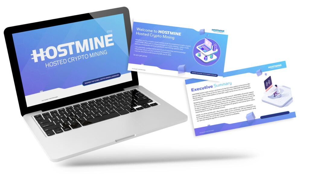 Hostmine branding image