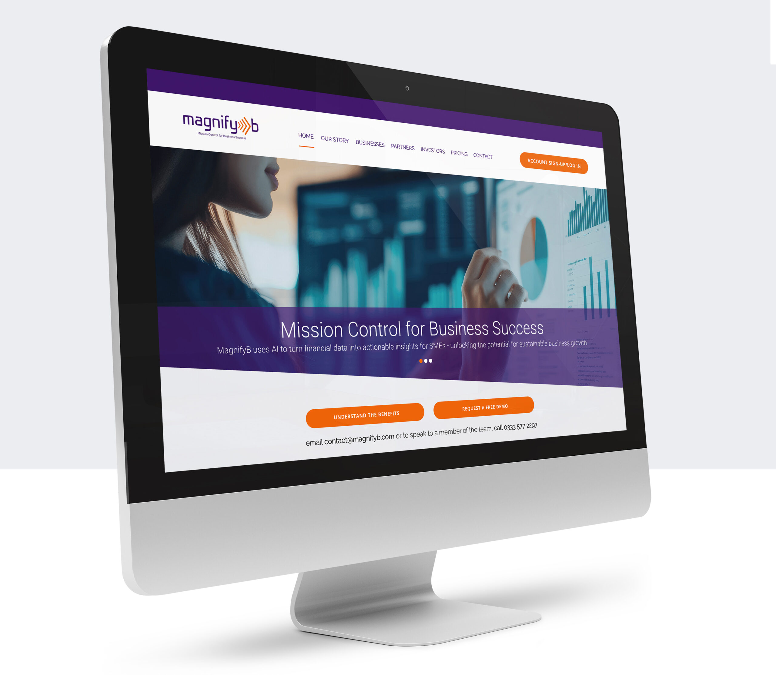 Magnify B - Mission Control for Business Success Desktop image scaled