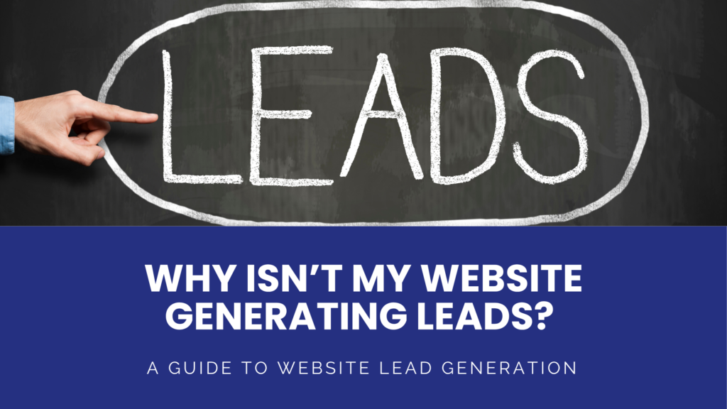 Home website generating leads