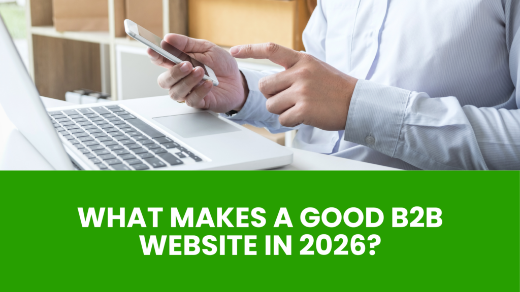 Home B2B website