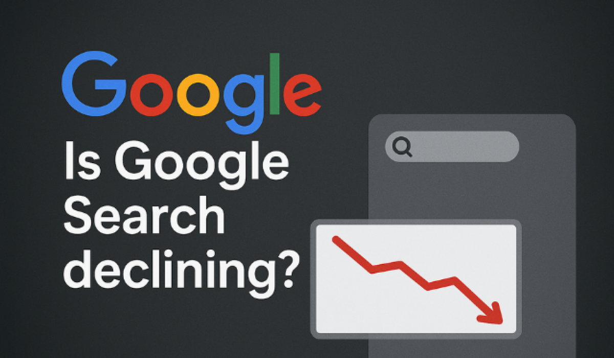 Is Google Search declining