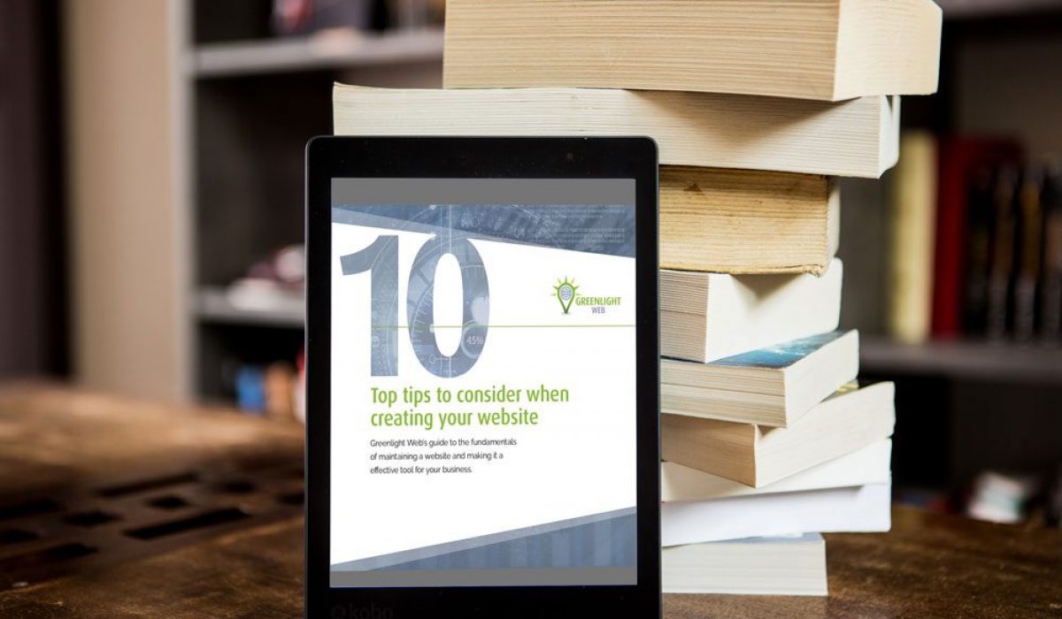 10 Top Tips Free eBook for Creating a Website